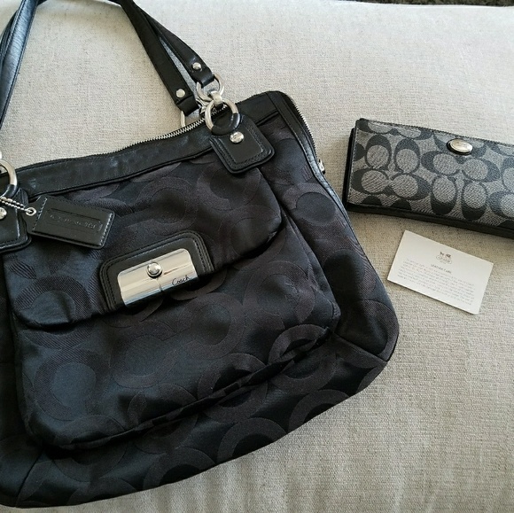 Coach Handbags - Authentic Coach Purse and Wallet